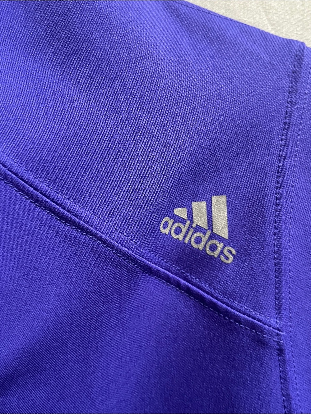 Adidas Women's Size M Purple Climalite Full-Zip Athletic Track Jacket - Picture 5 of 11